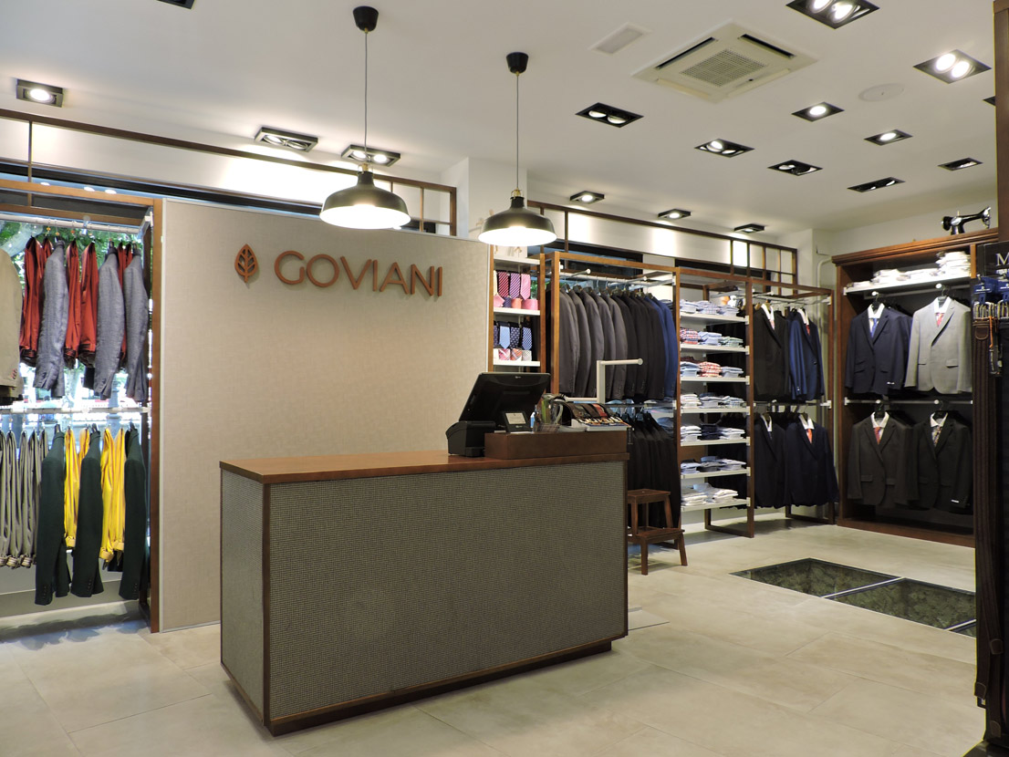 Tienda de ropa de hombre Goviani